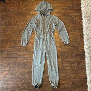 Art Class Gray Hooded One Piece
